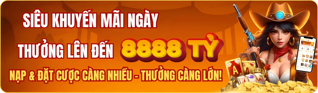1888v88 tặng khách hàng lên tới 8888 tỷ